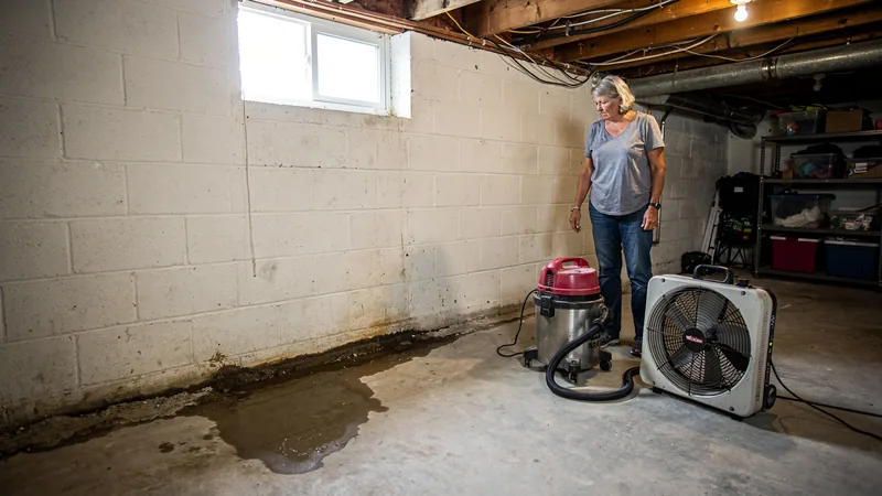 Wet Basement Repair service in Des Moines, IA